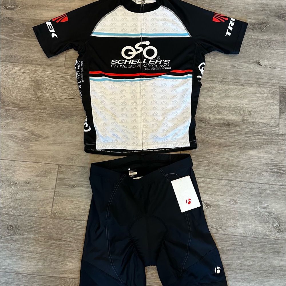 Scheller's Cycling Jersey and Shorts Set